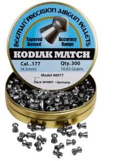 Beeman Kodiak Match Extra Heavy .177 Cal, 10.20 Grains, Round Nose 