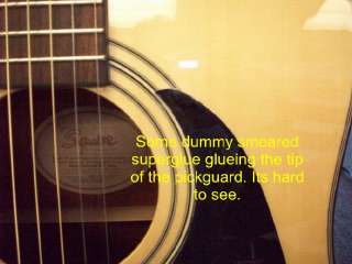 Fender Squier Solid Top Acoustic SD 8S w/ Squier Bag, Tuner. Lesson 