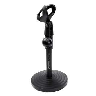 PMKSDT30 PylePro Adjustable Desk Black Microphone Stand  