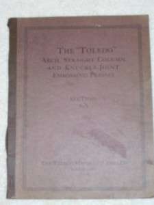 Vtg Toledo Machine&Tool Catalog~Embossing Presses 1921  