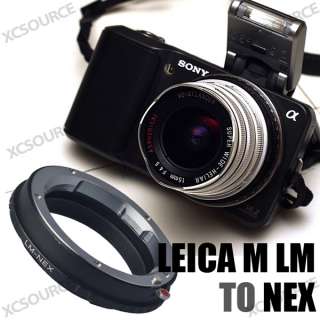   Adapter Leica M LM Lens to Sony NEX 3 NEX 5 NEX 3C E Mount Ring DC80