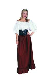   PEASANT WOMAN LADY PIRATE WENCH BAR MAID MEDIEVAL COSTUMES 81120