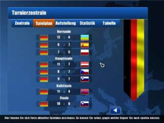 Handball Simulator 2010 European Tournament  Games