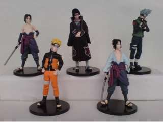 Naruto Anime Manga Figuren Set 5 Stück H11cm Cool 006  