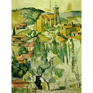 Cézanne, Paul   Blick auf Gardanne ohne Holzkeilrahmen/Rahmen  