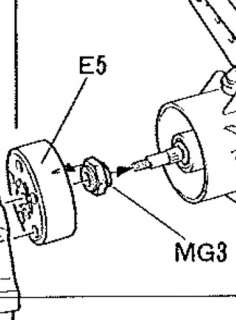 Tamiya Juggernaut (4) Wheel hubs part E 5 clod buster bullhead and 