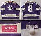   1975 76 WHA CLEVELAND CRUSADERS GAME WORN USED DUREEN # 8 JERSEY