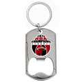 Miami Heat 2012 NBA Finals Champions Dog Tag Bottle Opener Keychain