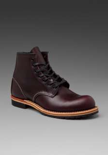 RED WING SHOES Beckman 6 Round in Black Cherry Featherstone at 