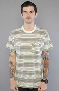 RVCA The Burner Crew Tee in Natural  Karmaloop   Global Concrete 