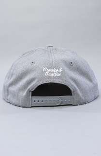 Crooks and Castles The Airgun Snapback Cap in Heather  Karmaloop 