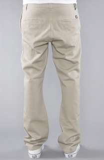 KR3W The Klassic Chino Pants in Dark Khaki  Karmaloop   Global 