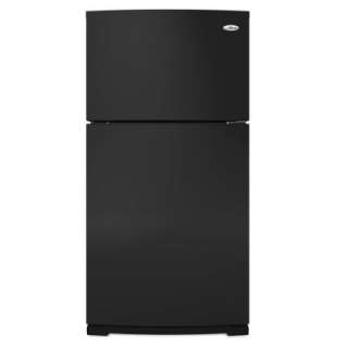 Amana 21.1 Cu. Ft. 33 In. Wide Top Freezer Refrigerator in Black 