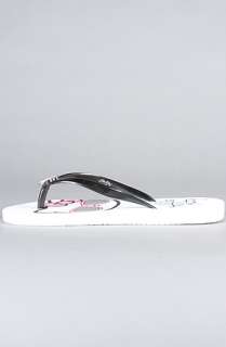 Hello Kitty Footwear The Veronica Flip Flop in Black  Karmaloop 