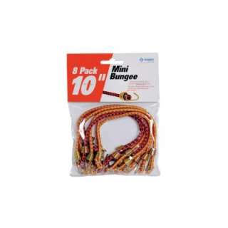 JOUBERT 10 in. Mini Bungee Cords (8 Pack) JB MINI 