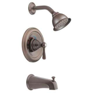   Shower with Eco Performance Moenflo XL Showerhead in Oil Rubbed Bronze