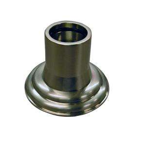 Barclay Products 1 in. Decorative Shower Rod Flange in Brushed Nickel 