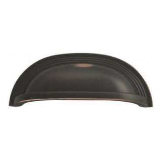   Deco 96mm Oil Rubbed Bronze Cup Pull P3104 OBH 