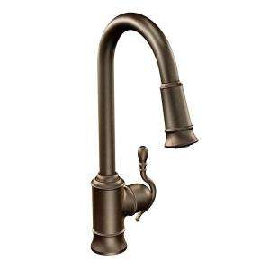   Pull Down Kitchen Faucet featuring Reflex in Oil Rubbed Bronze