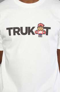 TRUKFIT The Truk It Logo Tee in White  Karmaloop   Global 