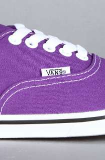 Vans Footwear The Authentic Lo Pro Sneaker in Purple  Karmaloop 