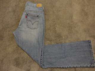 LEVIS 515 RARE Red Tab Boot Cut Stretch Jeans sz 6 M  