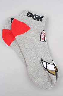 DGK The Eyes 3Pack Socks in Black White Athletic Heather  Karmaloop 