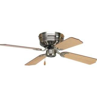   Hugger 42 In. Brushed Nickel Ceiling Fan P2524 09 