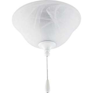 Progress LightingAirPro White 2 light Ceiling Fan Light