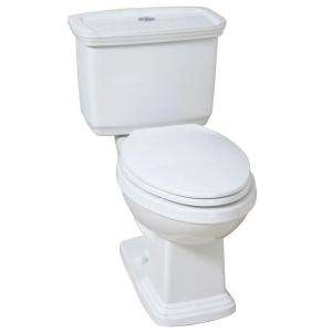 Glacier Bay 1.0/1.28 GPF Dual Flush Elongated AIO Toilet in White 