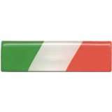 Aufkleber Italienflagge, Dimension 54 x 15 mm