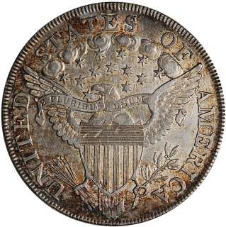 1799 US Draped Bust Silver Dollar $1   Heraldic Eagle Reverse   XF/AU 