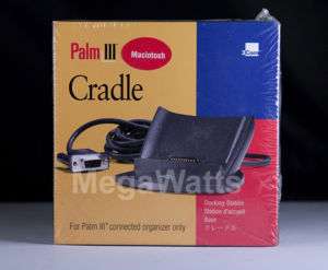 Palm III V VII Serial Hotsync Cradle cable for Mac  
