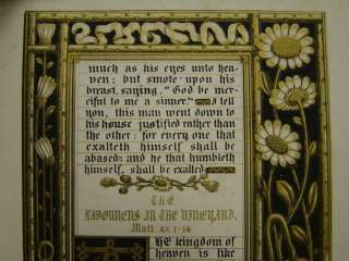 BIBLE Papier Mache Binding ILLUMINATED MANUSCRIPT Lord Christian NOEL 