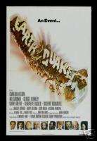 EARTHQUAKE * 1SH ORIG MOVIE POSTER TRI FOLD C8 C9 1974  