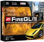 ATI FireGL V7200 / 256MB GDDR3 / PCI Express / Dual DVI / Workstation 