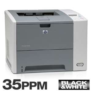 HP LaserJet P3005d Black & White Printer   1200 dpi, 35 ppm, USB, 400 