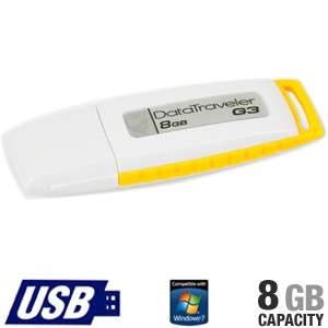 Kingston G3 DTIG3/8GB DataTraveler USB Flash Drive   8GB at 