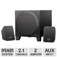 Creative 51MF0385AA003 Inspire S2 2.1 Stereo Speakers   2 Speakers, 1 