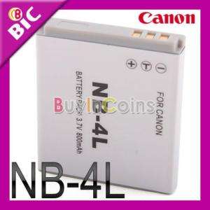 NB 4L NB4L Battery for Canon PowerShot SD400 SD430 TX1  