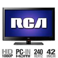 RCA 42LA55RS85 42 LCD HDTV and Sanus VuePoint F58 Large Tilt Wall 