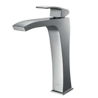 Vigo Blackstonian 1 Hole Vessel Faucet in Chrome VG03018CH at The Home 