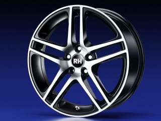 RH Alufelge BE Twin 8x18 für Audi, BMW, Opel, Ford, VW  