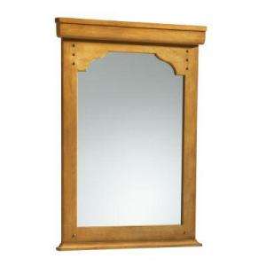 KOHLER Ballard 36 In. X 26 In. Framed Wall Mirror in Alder Nutmeg K 