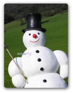 SCHNEEMANN FIGUR WINTERDEKORATION AUßENDEKORATION WEIHNACHTS 