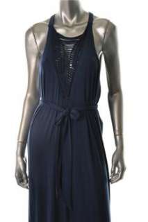 Catherine Malandrino NEW Blue Versatile Dress Embellished Sale M 