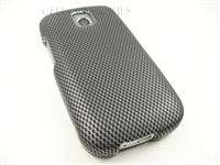 FOR LG PHOENIX THRIVE CARBON FIBER LOOK HARD COVER CASE  