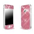 iPhone 4S / 4 Novoskins Pink Crystal Chic Skin von Novoskins