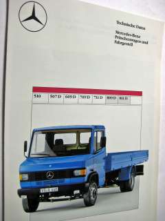 Datenblatt / DIN A4 / Daimler Benz AG