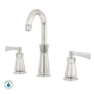   Archer 8 in. 2 Handle Low Arc Bathroom Faucet in Polished Chrome